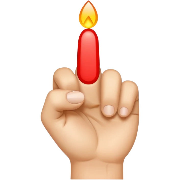 hand with pointer and middle finger down emoji