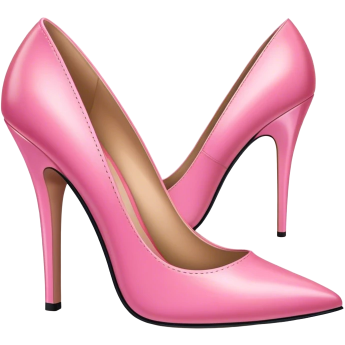 Pink heels emoji