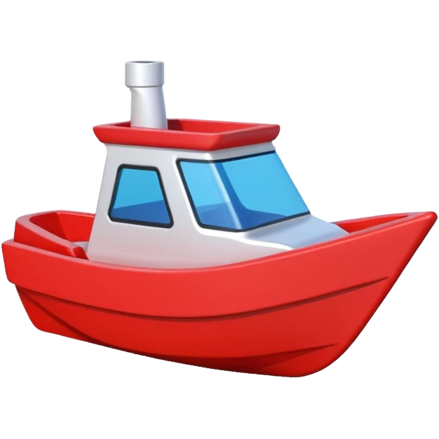 a 3d benchy emoji