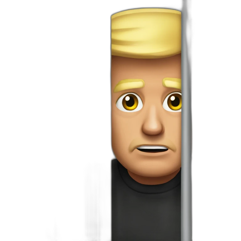 trump-in-jail-cell emoji