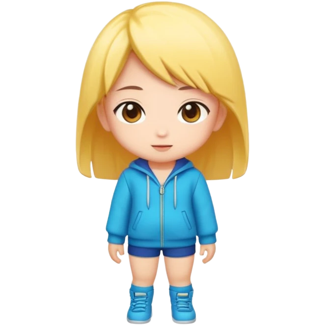 A chibi Cartoon emoji