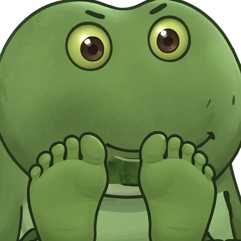 Emoji with his feet up emoji
