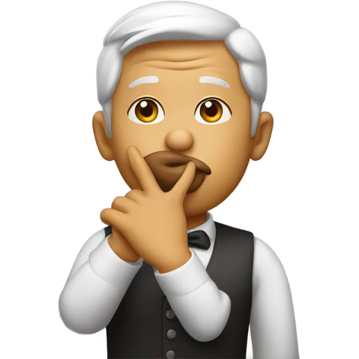 Blowing a kiss emoji