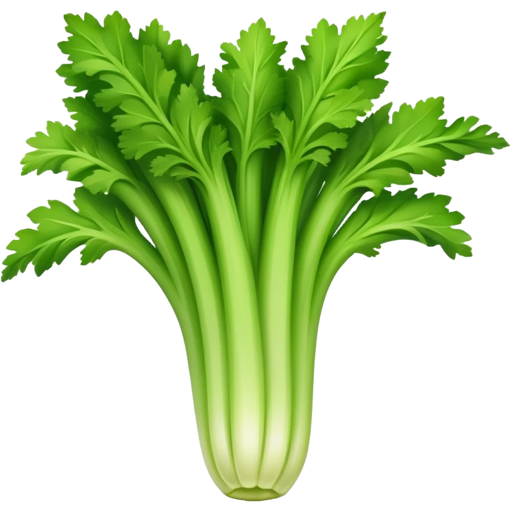 fresh green celery stalk emoji