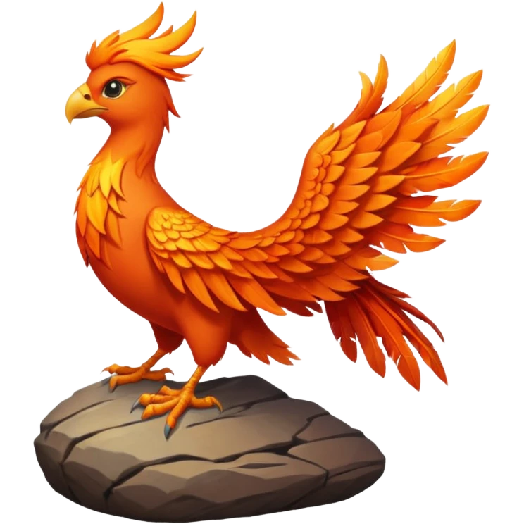 Phoenix (perched) emoji