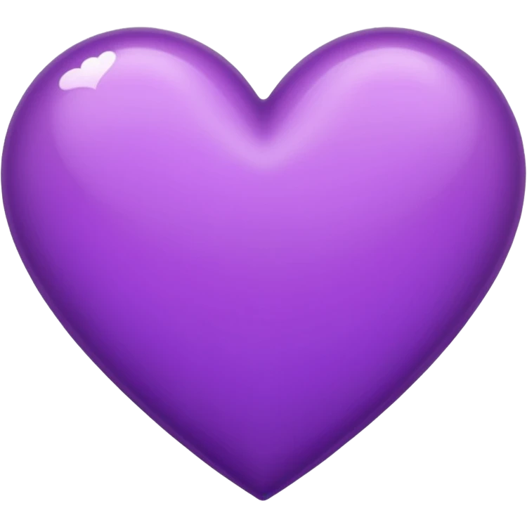 purple heart emoji