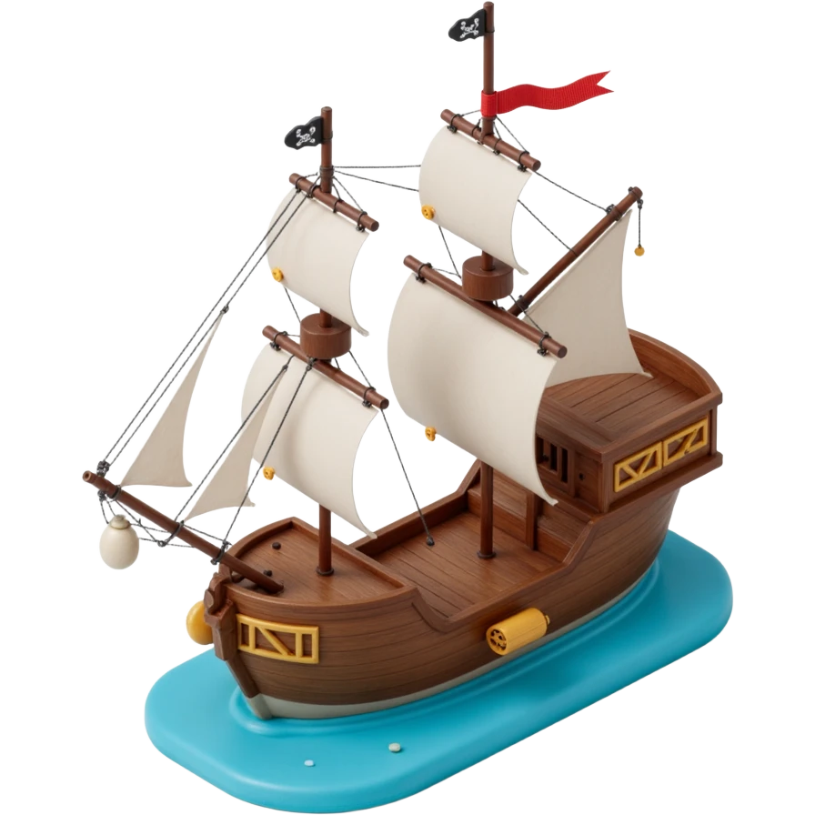 pirate ship emoji