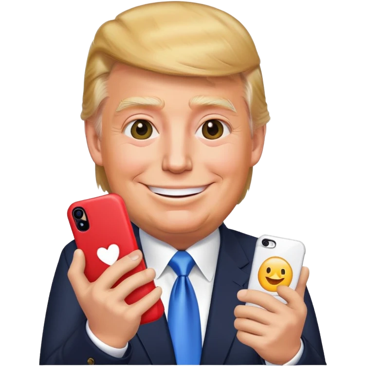 donald trump iphone emoji emoji