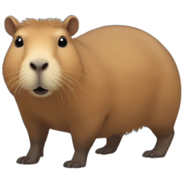 Capybara emoji