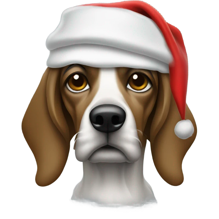 Snoop dogg with a santa hat on emoji