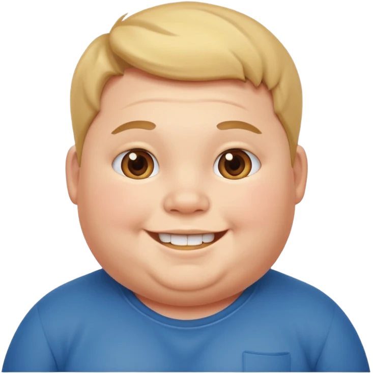 жирный мальчик emoji