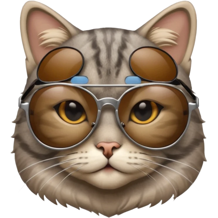 Cat wearing sunglasses emoji