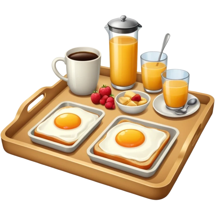 rectangle tray breakfast emoji