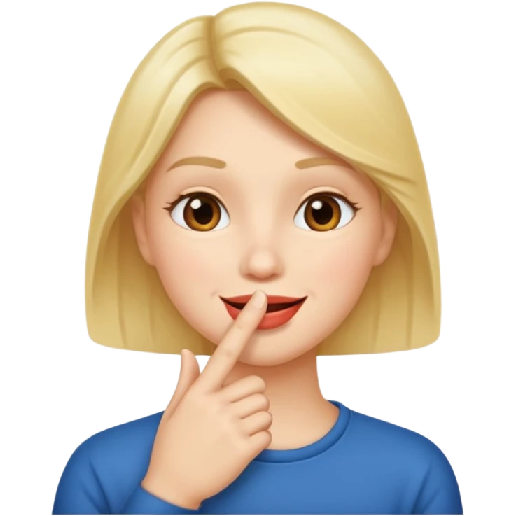 🫂🤫 emoji