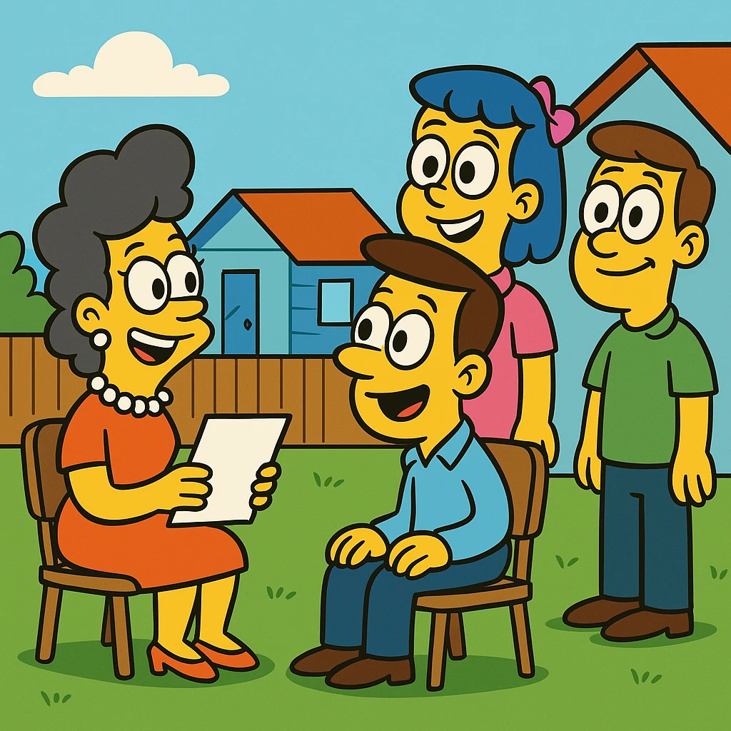 The company held interviews with prospective employees. emoji