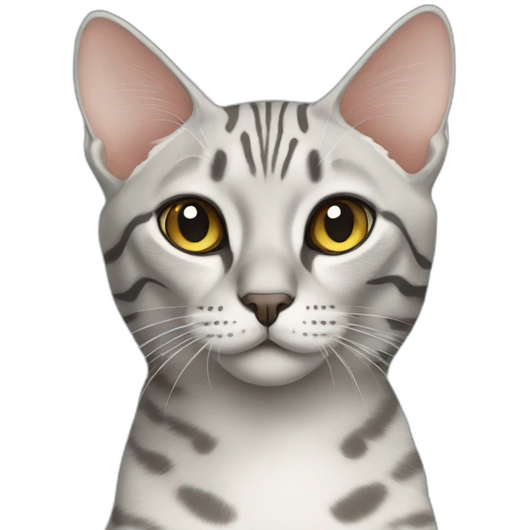 Egyptian Mau cat emoji