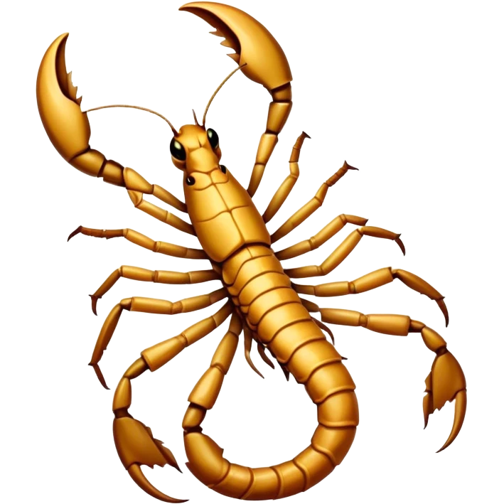 Scorpion with a bow emoji