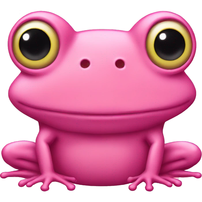 pink frog emoji