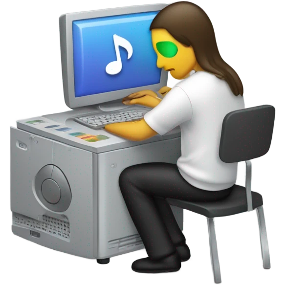 burn a CD emoji