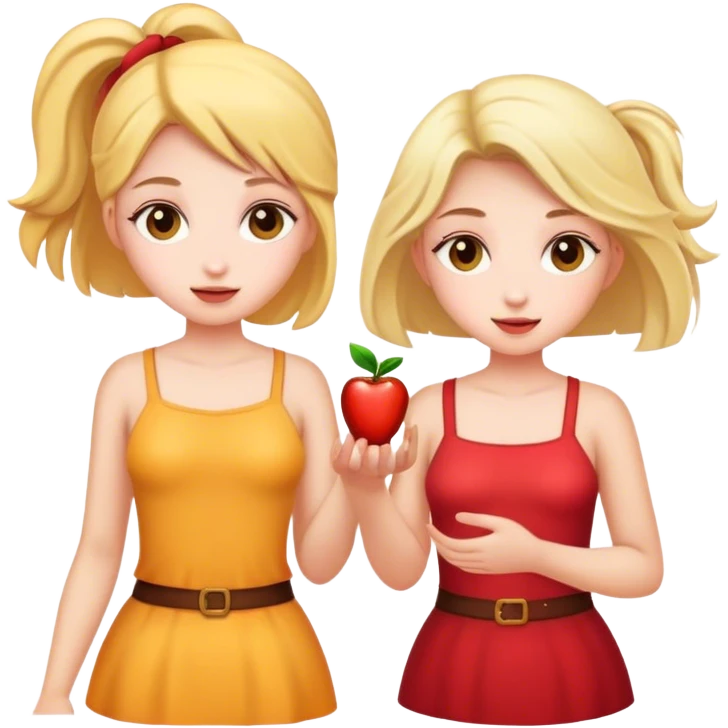 Girly girls emoji