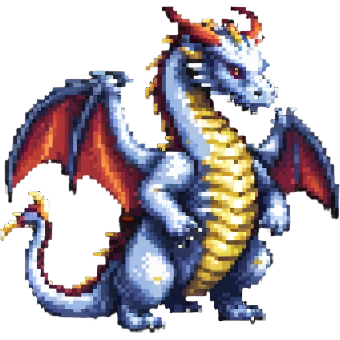 majestic dragon ready for battle emoji