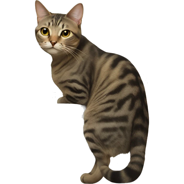 Cat in the toilet emoji