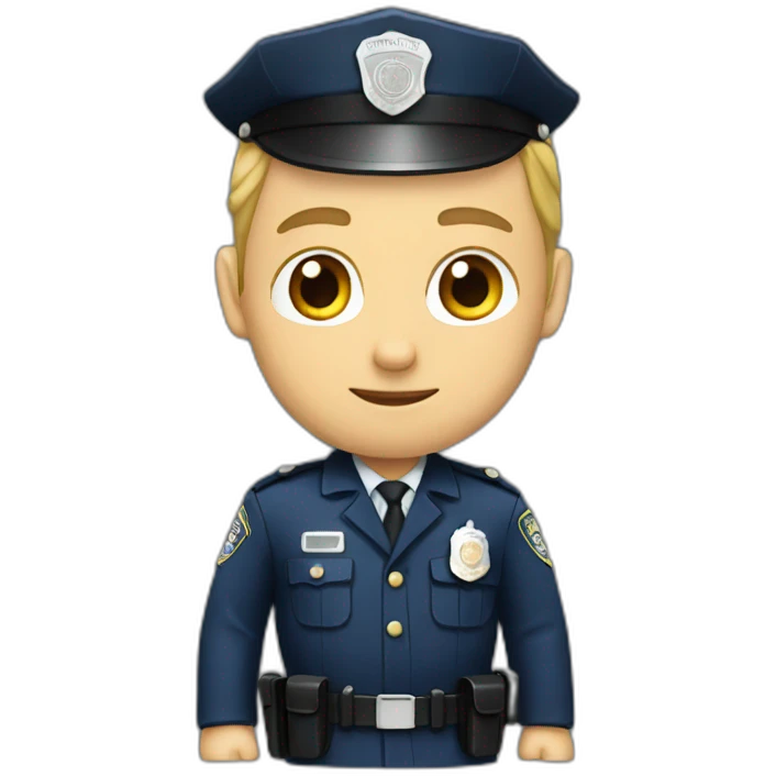 Police man emoji