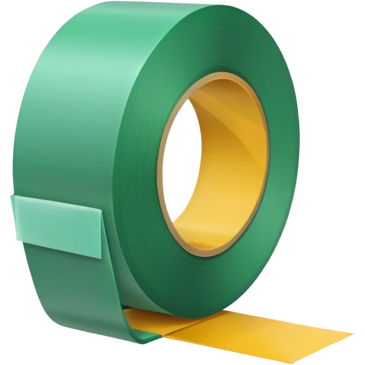 make light Green wide tape emoji