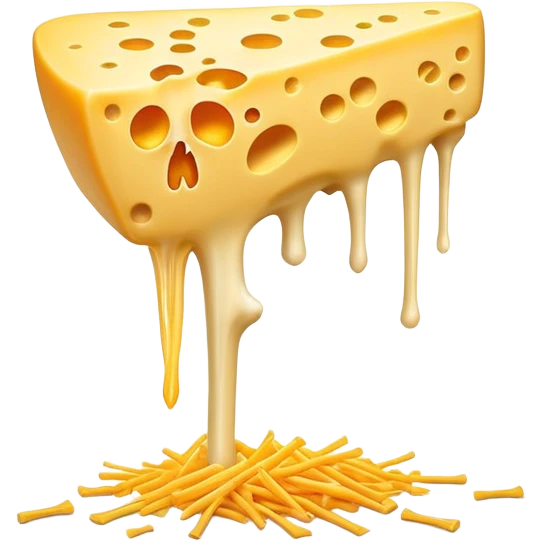 Glowing shredded cheese floating near a femur bone that has a magical golden light at its healing point. An ethereal K2 vitamin symbol pulses between them, channeling healing energy from the cheese to strengthen and repair the bone structure. emoji