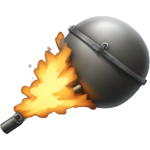 animated bomb emoji for Telegram emoji