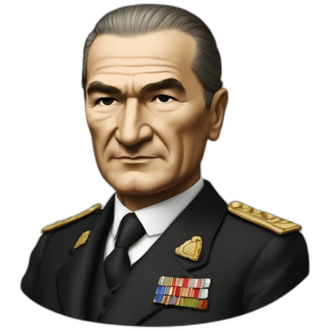 mustafa kemal ataturk president of turkiye emoji