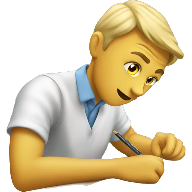 exam preparation emoji