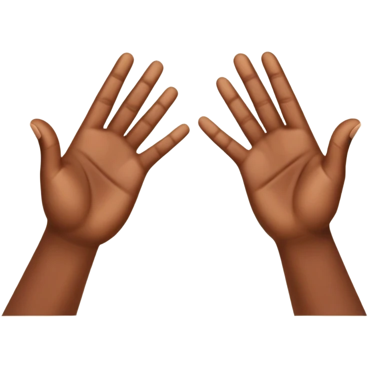 Clap 5 times emoji