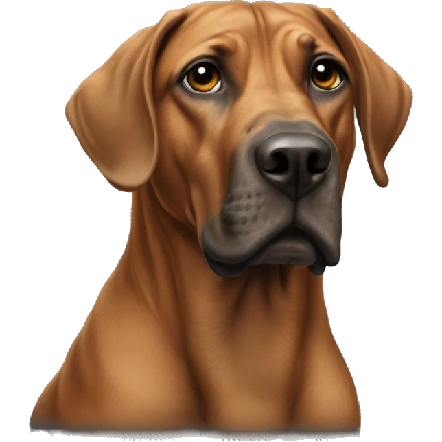 rhodesian ridgback  emoji