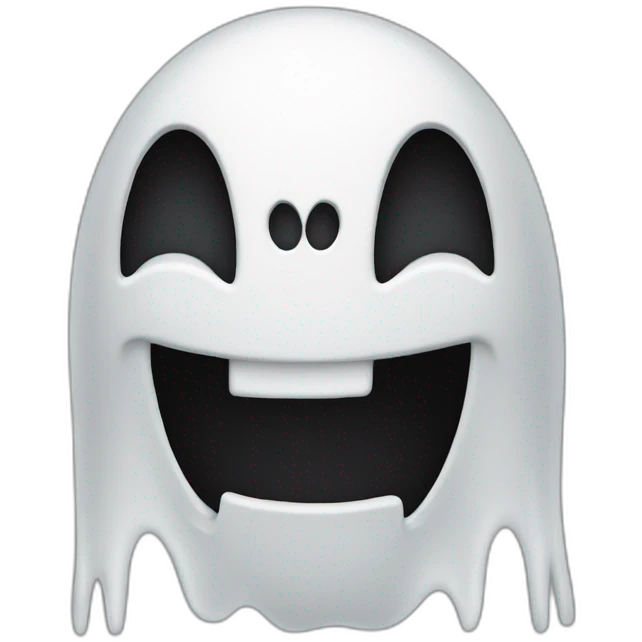Ghost Face from Scream emoji