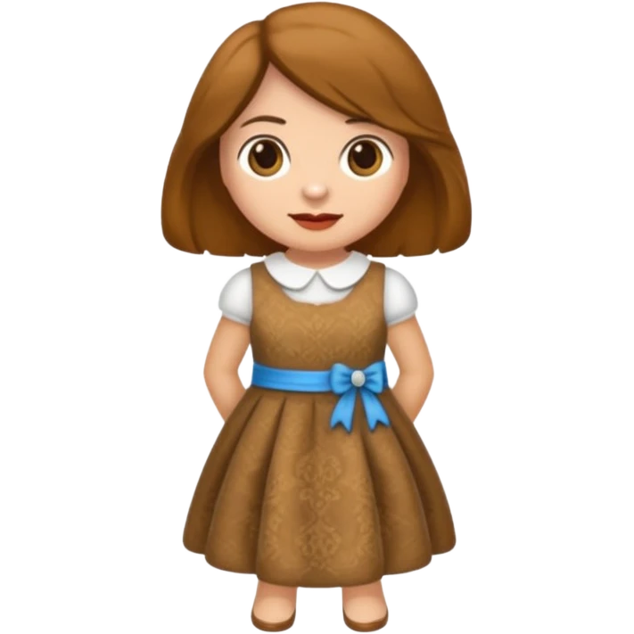 Bassotto seduto con vestito di lana emoji