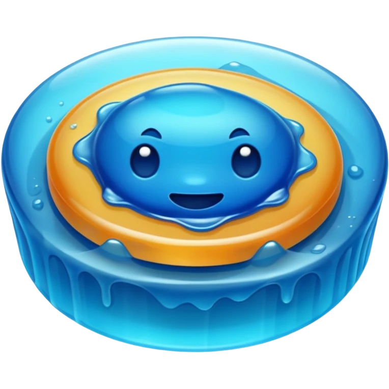 jelly disc smushed emoji