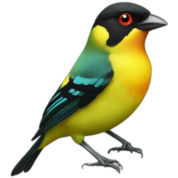 tanager angry emoji