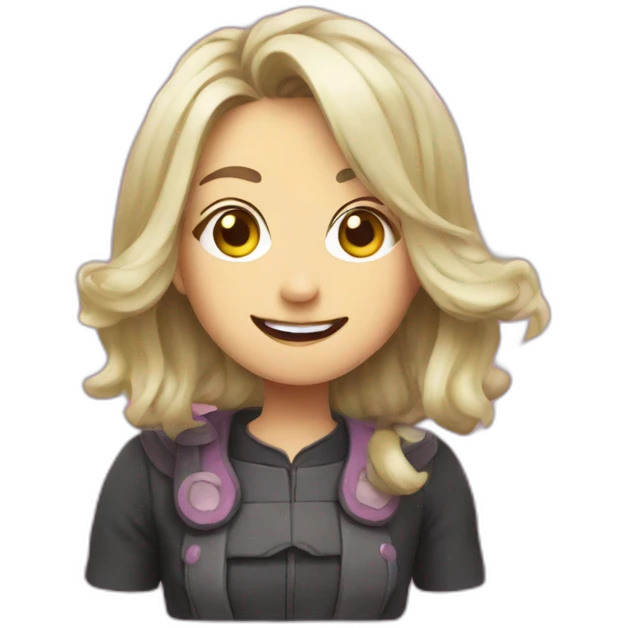 Eva elfie  emoji