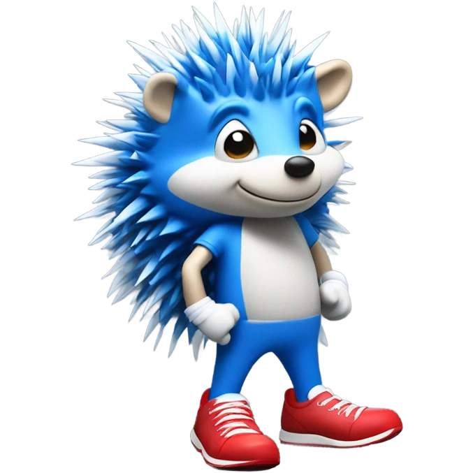 Sonic the hedgehog  emoji