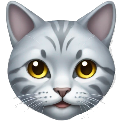 Cat made from diamond emoji
