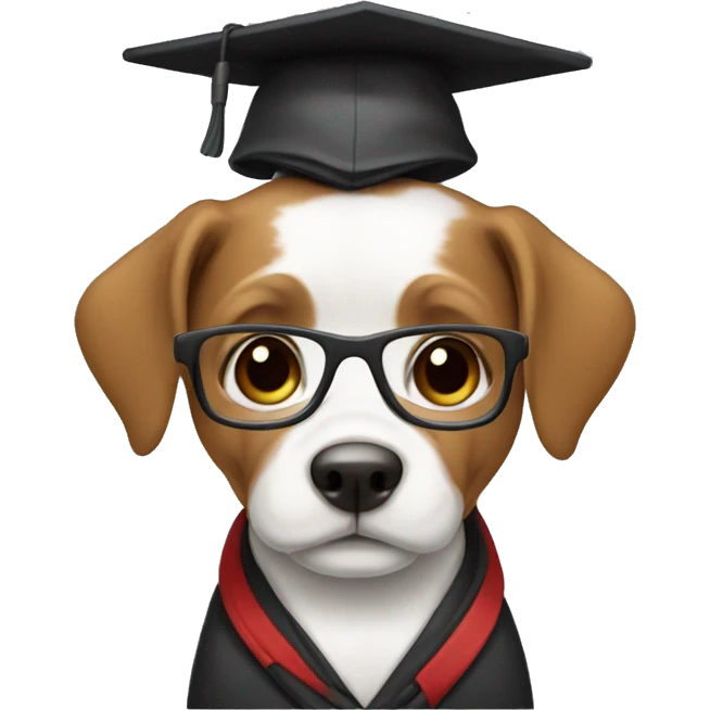 Cachorro professor emoji