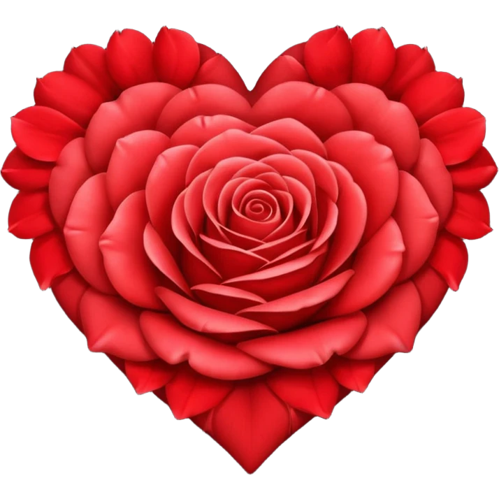 rose themed heart emoji