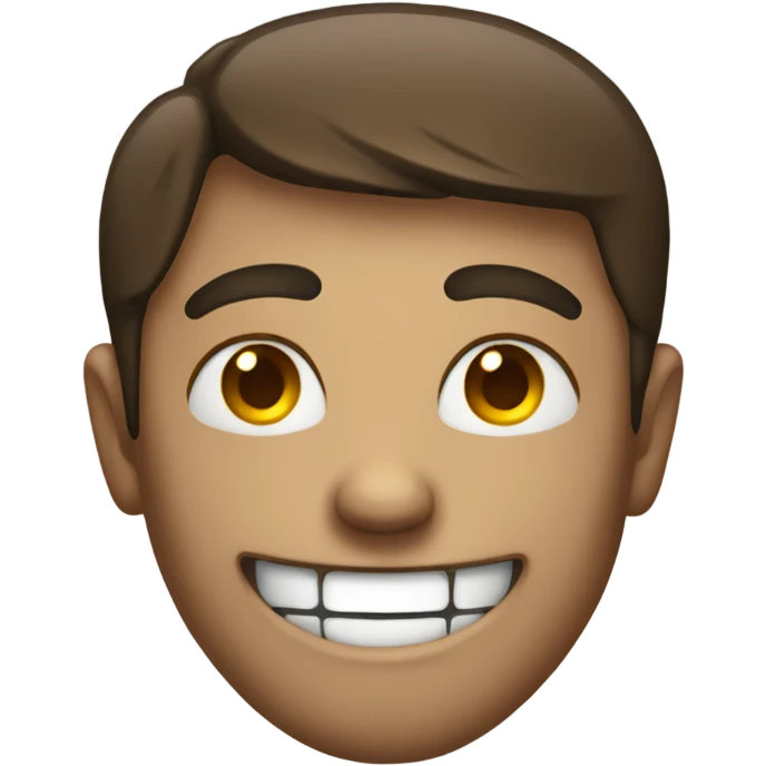 Smiling mean emoji