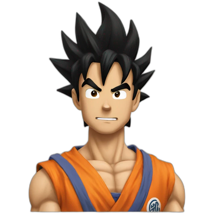 does goku clean nuts? emoji