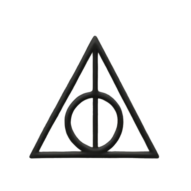 Deathly hallows emoji