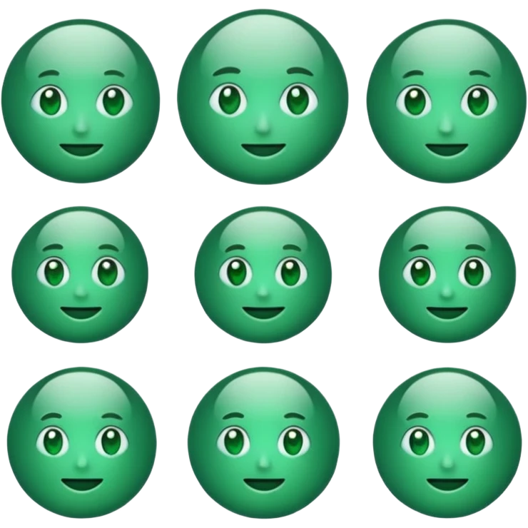 Green  emoji
