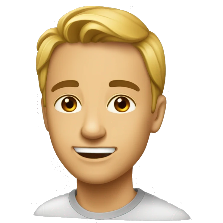 Веселая собака гуляет с хозяином  emoji