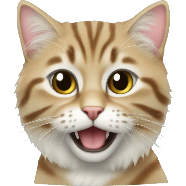 Абиссинский котик дикого окраса emoji