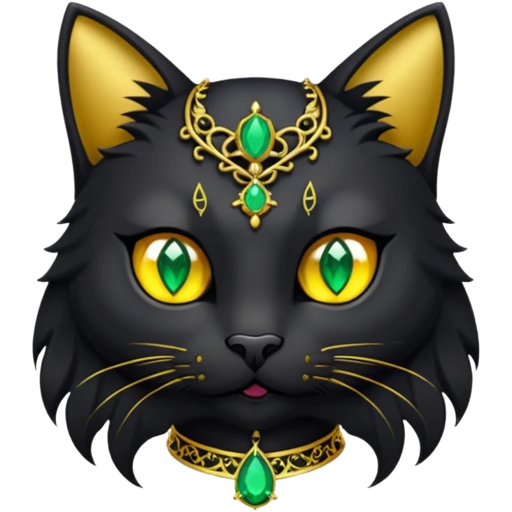 gato gotico  emoji